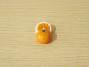 オレンジ　箸置き