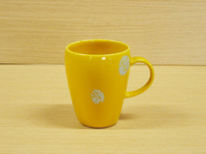 プラチナドット(黄)・マグカップ
