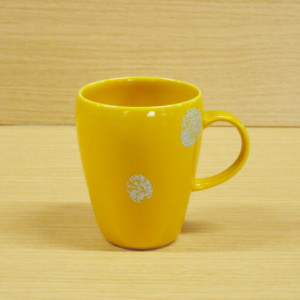 プラチナドット(黄)・マグカップ