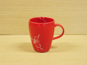 ローズ(赤)・マグカップ