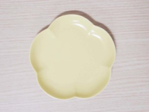 フロール　アプリコットプレート(S)　レモンイエロー