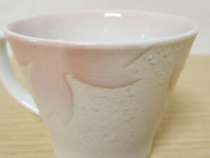 桜ラスター(ピンク)　MコーヒーC/S10