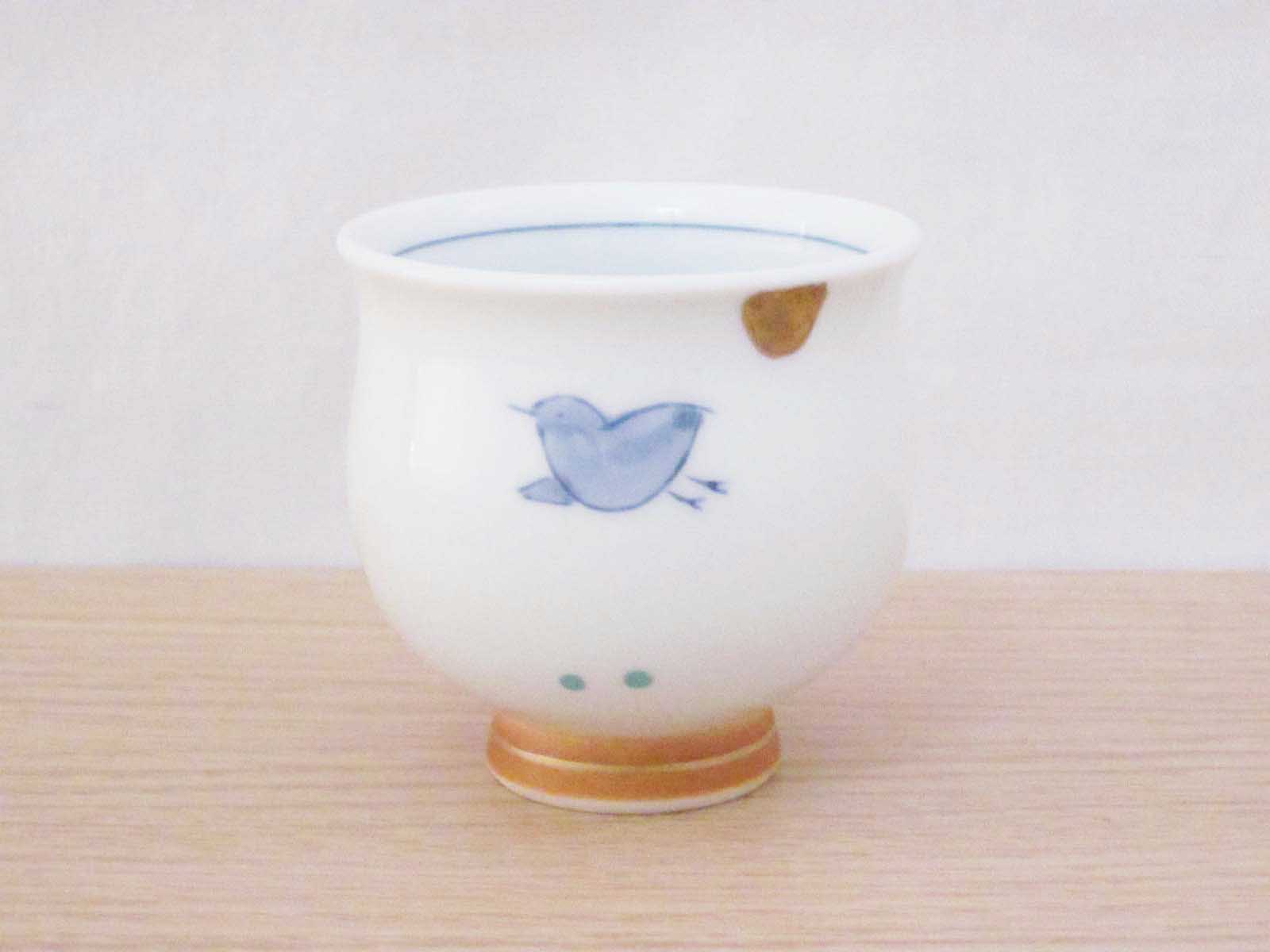 【販売】千鳥柄の湯呑み茶碗 グラス/カップ