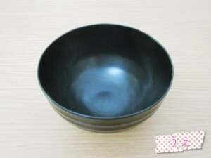 黒マット千段どんぶりうえ