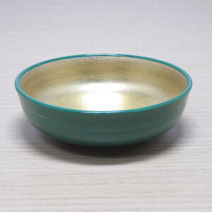 金砂緑巻丸鉢