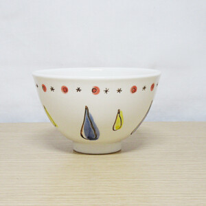 ドロップ　ご飯茶わん(青)